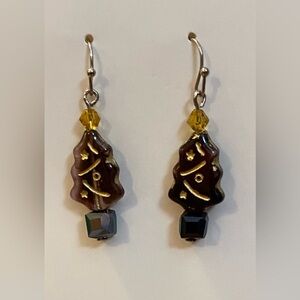 NEW Czech crystal earrings